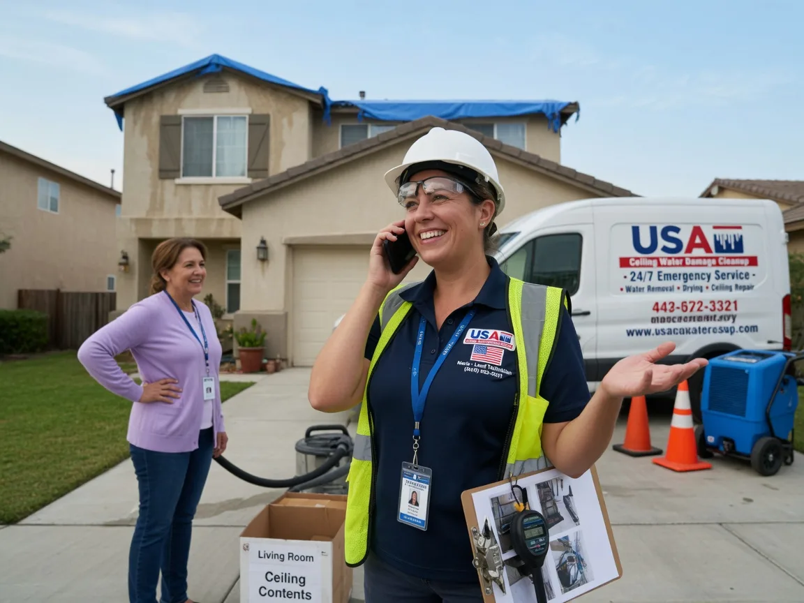 Ceiling Water Damage Restoration Cutler, IL FAQs